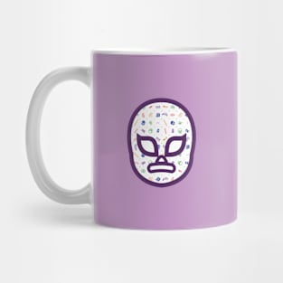 Wrestling Pattern Lucha Mug